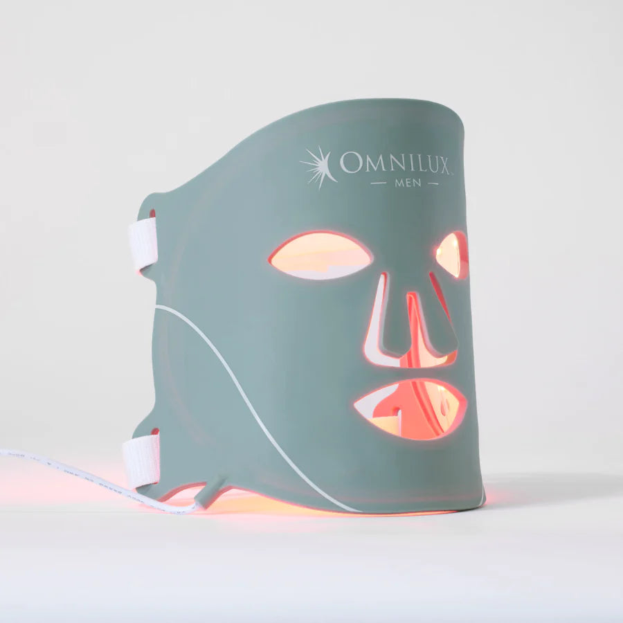 Omnilux Men Face Mask - Medical Grade LED Light Therapy