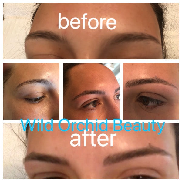 affordable cheap natural eyebrow design Feathering tattoo Microblading bespoke narellan camden nsw macarthur harrington grove oran park mount annan