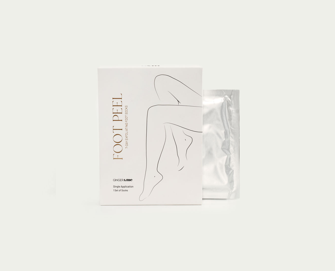 7 Day Exfoliating Foot Peel (GINGER&ME)