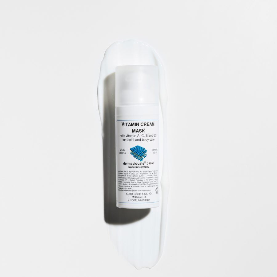Vitamin Cream Mask by Dermaviduals - normal to dehydrated skin