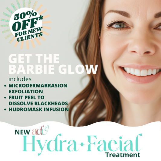NEW CLIENT OFFER <3 Hydra+Facial - 50% off!  (normally $240)
