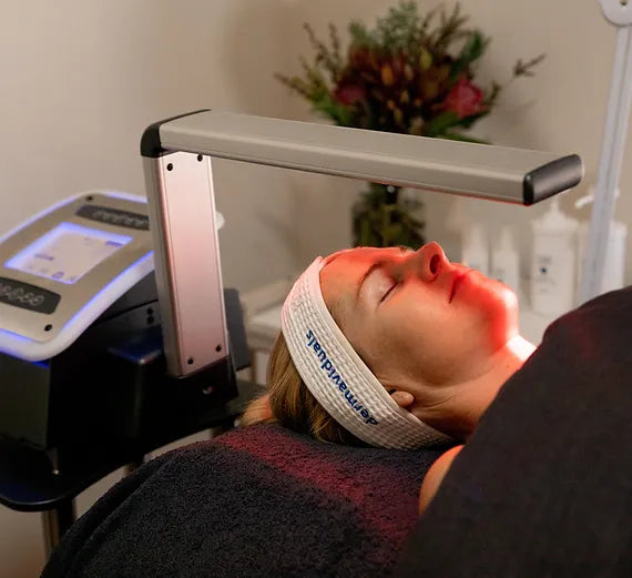 LED Light Therapy  We energise the cells and prepare the skin for intense rejuvenation via collagen induction.  💕 Collagen Induction Therapy (Full Face) We use the EXCEED MEDICAL skin needling device to create small micro-channels to the face, stimulating collagen production and cellular renewal, leading to smoother, firmer and more even-toned skin.  