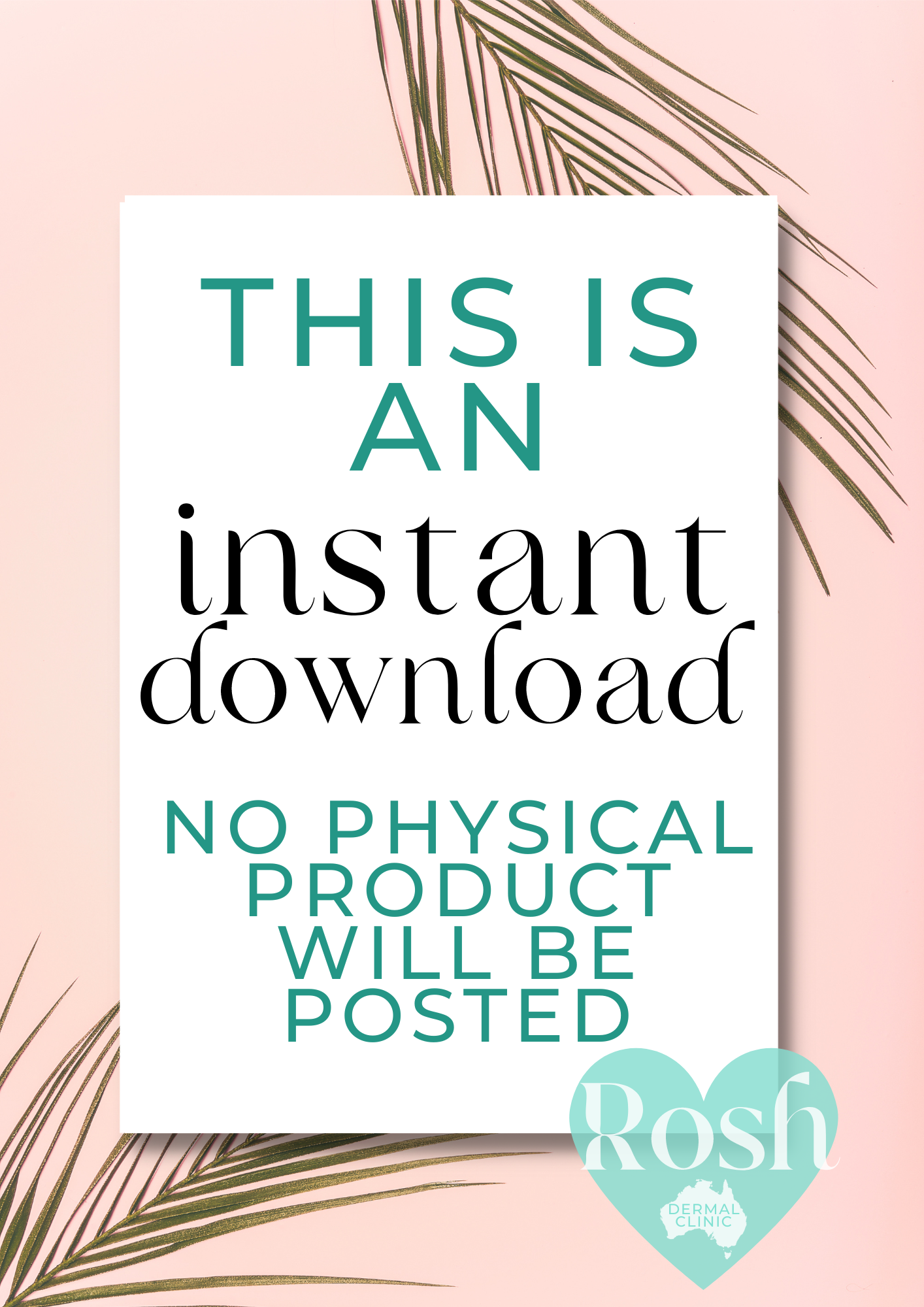 FREE VIP GIFT of a Daily Skincare skin Planner tracker pdf printable instant download Aust Dermal Clinic