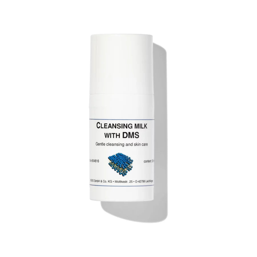 Effective gentle dermaviduals cleansing milk for dry skin, allergy skin conditions, eczema, rosacea, dermatitis, dry, itchy skin, cracking or scaliness. Nourishing Smoothing Softening, Non-irritating facewash, Can be used without water 