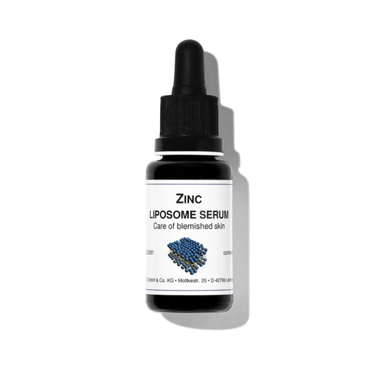 Zinc Liposome Serum by Dermaviduals - acne blemish damaged skin
