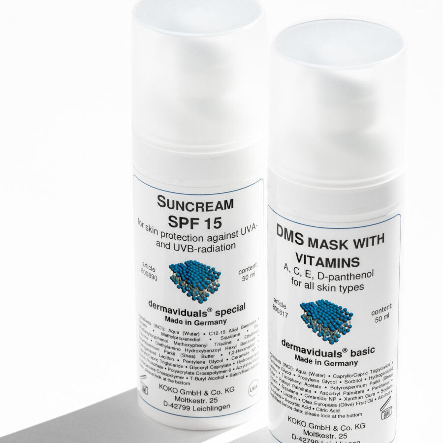 Suncream SPF 15 by Dermaviduals - protection from harsh Australian sun